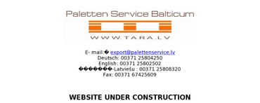 Paletten Service Balticum, SIA